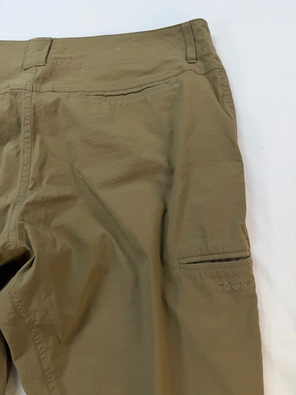 Kuhl Men’s Renegade Chino Hiking Pants Khaki Brown Size 38/34 - Picture 12 of 13